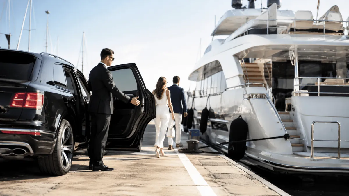 VIP Transfers & Door-to-Yacht Service 