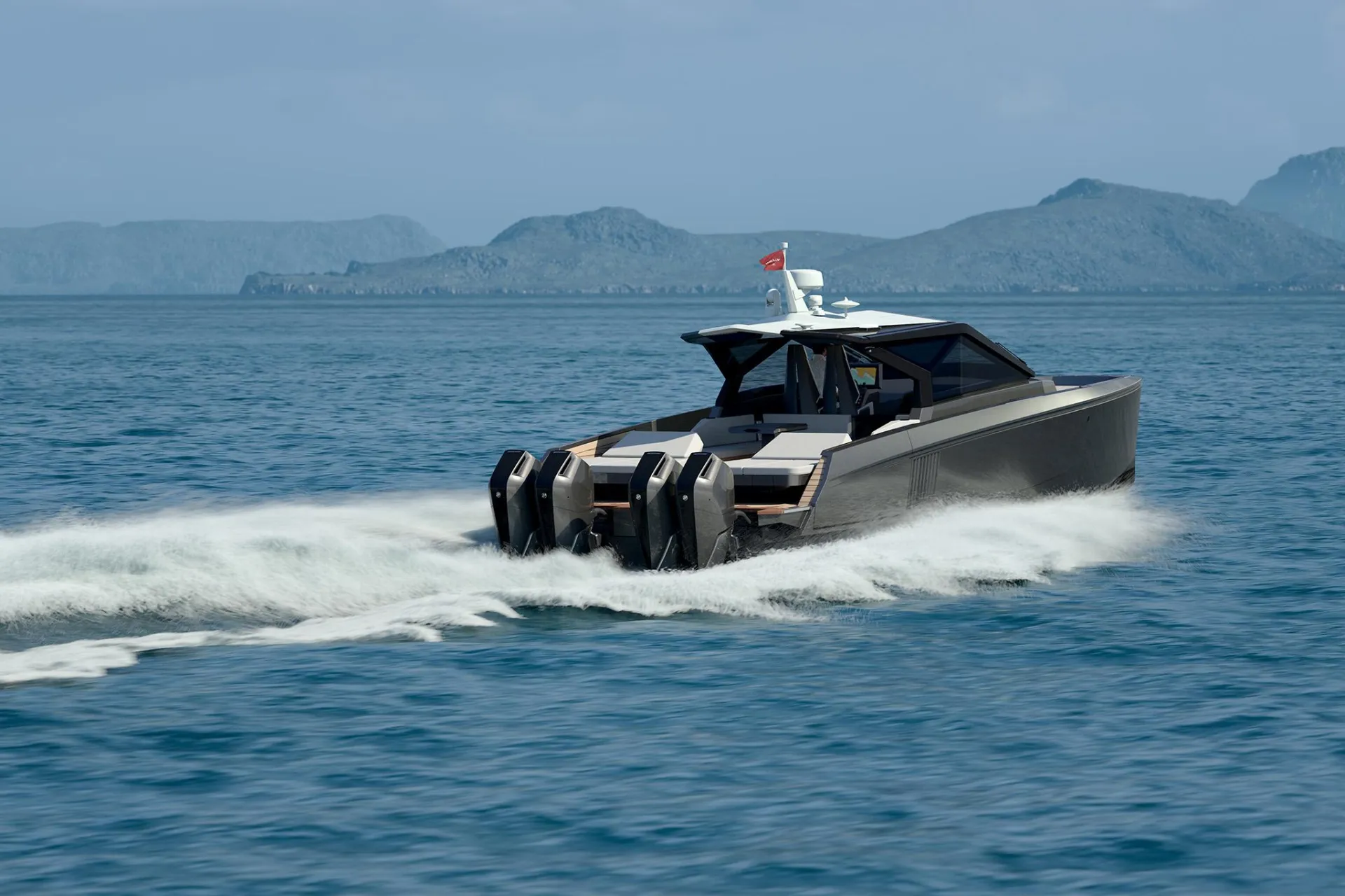 First Itama 70 Touches the Water in Ravenna