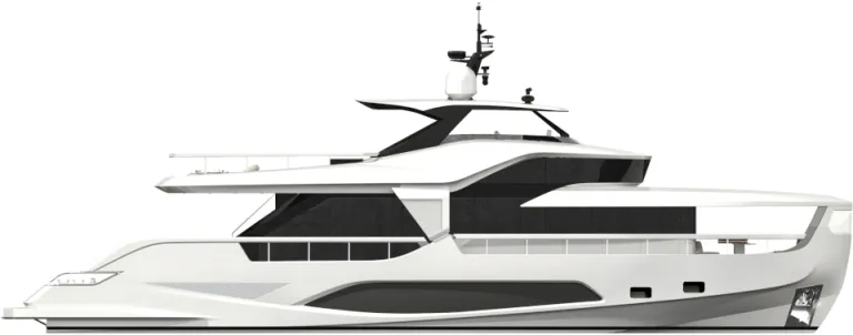FERRETTI YACHTS INFYNITO 80